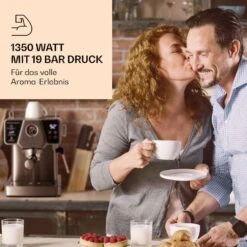 Libeica Espressomaschine 19 Bar Ca. 10 Tassen 1,8 Liter Milchschaum -Haushaltsgerätegeschäft 10041253 de 0002 logo