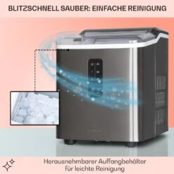 Albaron Supreme Eiswürfelmaschine Bullet 12kg/24h 1,5 Ltr Edelstahl -Haushaltsgerätegeschäft 10041360 de 0005 logo
