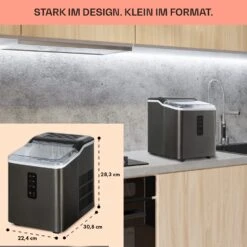 Albaron Supreme Eiswürfelmaschine Bullet 12kg/24h 1,5 Ltr Edelstahl -Haushaltsgerätegeschäft 10041360 de 0006 logo