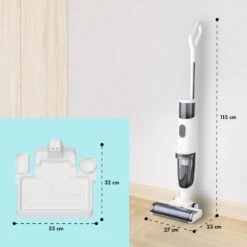Caswell Nass-/Trockensauger Kabellos Akkubetrieben LED-Display -Haushaltsgerätegeschäft 10041366 yy 0008 usp