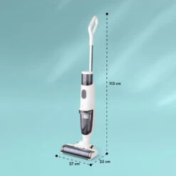 Caswell Nass-/Trockensauger Kabellos Akkubetrieben LED-Display -Haushaltsgerätegeschäft 10041366 yy 0011 dimensions