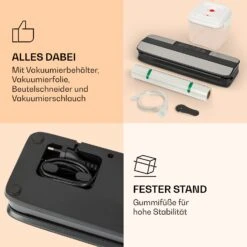 Forli Vakuumierer 75 KPa Inkl. Behälter Beutel Vakuumierschlauch -Haushaltsgerätegeschäft 10041374 de 0007 logo