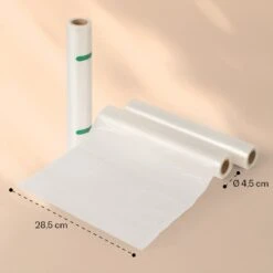 Forli Vakuumierbeutel 2 Rollen Je 28 X 300 Cm Widerstandsfähig Reißfest Kochfest -Haushaltsgerätegeschäft 10041375 yy 0004 dimensions