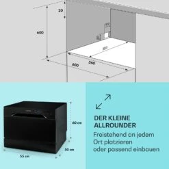 Havasia UV 8 Geschirrspüler UV-Licht Freistehend / Einbau 1620W -Haushaltsgerätegeschäft 10041829 de 0005 usp