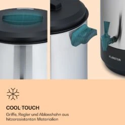 Abbey 25 Einkochautomat Getränkespender 25L 100°C 180min Edelstahl -Haushaltsgerätegeschäft 10041838 de 0005 logo