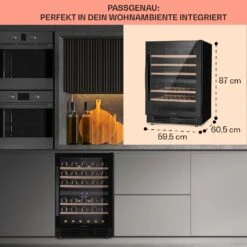 Vinovilla 50 Duo Zweizonen-Weinkühlschrank 53l 17 Fl. 3-Farben Glastür 14 Vinovilla 50 Duo Zweizonen-Weinkühlschrank 53l 17 Fl. 3-Farben Glastür -Haushaltsgerätegeschäft 10041899 de 0006 usp