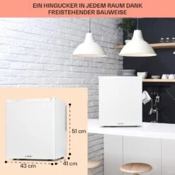 Happy Hour 38 Mini-Kühlschrank Minibar 38 Liter 26 DB 15 Happy Hour 38 Mini-Kühlschrank Minibar 38 Liter 26 DB -Haushaltsgerätegeschäft 10045047 de 0006 usp