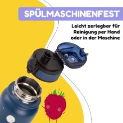 Wakaba Thermosflasche 550 Ml Edelstahl Tritan BPA-frei -Haushaltsgerätegeschäft 10045262 de 0004 usp