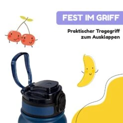 Wakaba Thermosflasche 550 Ml Edelstahl Tritan BPA-frei -Haushaltsgerätegeschäft 10045262 de 0006 usp