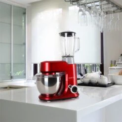 Carina Rossa Set 800W Küchenmaschine Plus 1,5L Blender Krug -Haushaltsgerätegeschäft 60000778 yy 0009 ambient Klarstein SET Carina Rossa Kuechenmaschine reedit