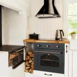 Vilhelmine Und Lumio Primo Set Backofen Dunstabzugshaube Schwarz -Haushaltsgerätegeschäft 60001856 yy 0003 ambient Klarstein Vilhelmine und Noir Prima Set