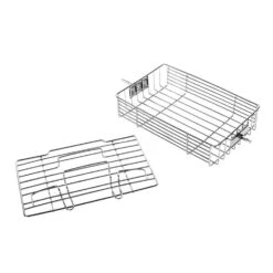 VitAir Zubehör-Set 3-teilig Edelstahl Aluminium-Druckguss 16 VitAir Zubehör-Set 3-teilig Edelstahl Aluminium-Druckguss -Haushaltsgerätegeschäft 60002085 yy 0007 titel Klarstein VitAir Steak Kaefig