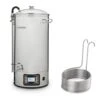 Mundschenk XXL + Eintauchkühler Bierbrauanlage 3000W 50l 304 Edelstahl -Haushaltsgerätegeschäft 60002276 yy 0001 front Klarstein Mundschenk XXL Eintauchkuehler Set