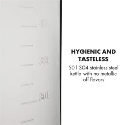 Mundschenk XXL + Eintauchkühler Bierbrauanlage 3000W 50l 304 Edelstahl -Haushaltsgerätegeschäft 60002276 yy 0005 logo Klarstein Mundschenk XXL Maischekessel Edelstahl