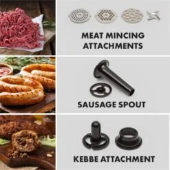 Curve Plus Küchenmaschinen-Set | 5l | 4-in-1 Fleischwolf | Silber 14 Curve Plus Küchenmaschinen-Set | 5l | 4-in-1 Fleischwolf | Silber -Haushaltsgerätegeschäft 60002330 yy 0003 logo Klarstein Curve Plus Kuechenmaschinen Set silber