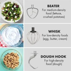 Curve Plus Küchenmaschinen-Set | 5l | 4-in-1 Fleischwolf | Silber 18 Curve Plus Küchenmaschinen-Set | 5l | 4-in-1 Fleischwolf | Silber -Haushaltsgerätegeschäft 60002330 yy 0007 logo Klarstein Curve Plus Kuechenmaschinen Set silber