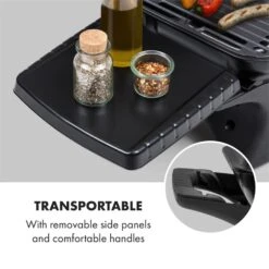 Parforce One 3,5kW 12000BTU 300°C SNJS Gasschlauch Schwarz 15 Parforce One 3,5kW 12000BTU 300°C SNJS Gasschlauch Schwarz -Haushaltsgerätegeschäft 60002427 yy 0004 logo Klarstein Parforce One Gasgrill 12000BTU schwarz