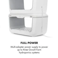 GrowIt Farm 3 Etagen Kit 3x Smart Indoor Garden Verbindungsset -Haushaltsgerätegeschäft 60002466 yy 0011 logo Klarstein GrowIt Multi Adapter Netzteil