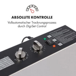 Master Jerky 16 Dörrautomat + Fleischhaken Set 1500W 40-90 °C 15h-Timer Edelstahl Silber -Haushaltsgerätegeschäft 60002668 de 0004 logo