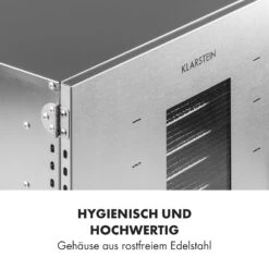 Master Jerky 16 Dörrautomat + Fleischhaken Set 1500W 40-90 °C 15h-Timer Edelstahl Silber -Haushaltsgerätegeschäft 60002668 de 0007 logo