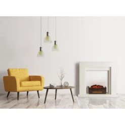 Studio Frame Kamingehäuse-Set Dekokamin + Kamini FX Kamineinsatz | Klassisches Design | MDF | Wandverschraubung | 100 X 88 X 30 Cm | Kamin-Einsatz: 1000/2000W | Täuschend Echte Feuerillusion Mit 2W LED 13 Studio Frame Kamingehäuse-Set Dekokamin + Kamini FX Kamineinsatz | Klassisches Design | MDF | Wandverschraubung | 100 X 88 X 30 Cm | Kamin-Einsatz: 1000/2000W | Täuschend Echte Feuerillusion Mit 2W LED -Haushaltsgerätegeschäft 60002704 yy 0003 logo Klarstein Lausanne Frame Gehaeuse Kamini FX