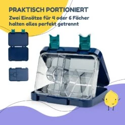Schmatzfatz Frühstücksset Lunchbox & Trinkflasche Tritan Dicht BPA-frei -Haushaltsgerätegeschäft 60002947 de 0004 logo